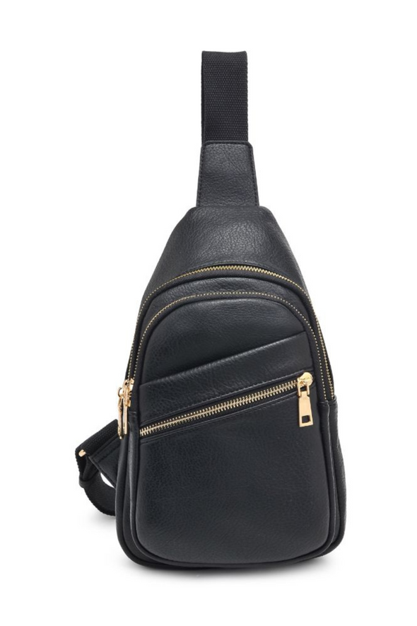 Savannah Shoulder Sling Bag - Black