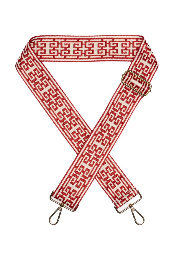 Bag Strap - Red/White