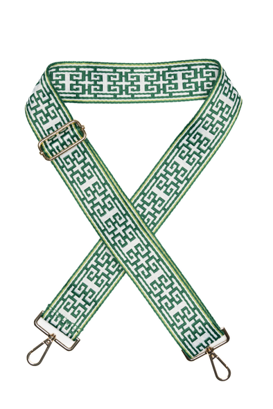 Bag Strap - Green/White