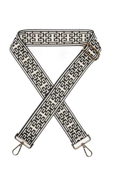 Bag Strap - Black/White