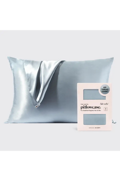 Standard Satin Pillowcase - Haze Blue