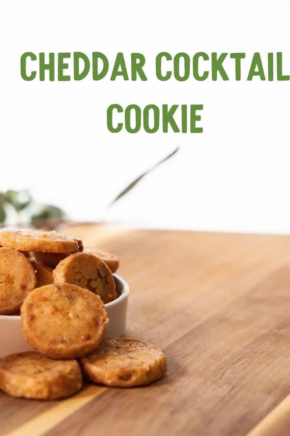 State Gift Tin - North Carolina Cheddar Cocktail Cookies