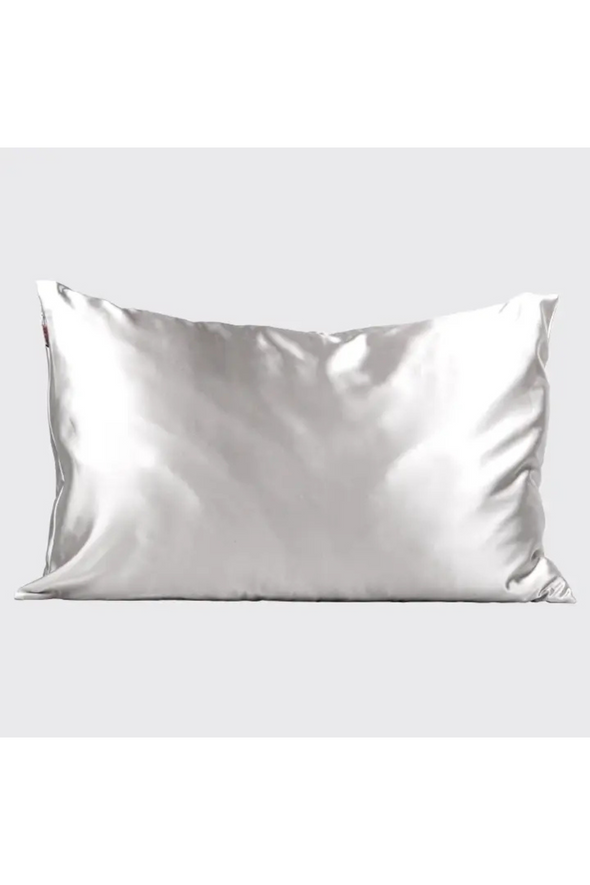 Standard Satin Pillowcase - Silver