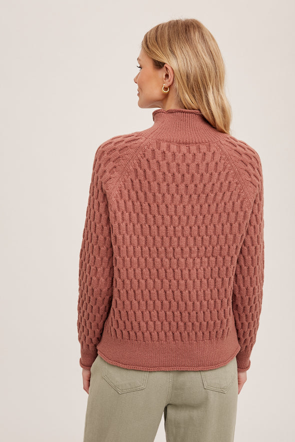 Sweater - Marsala