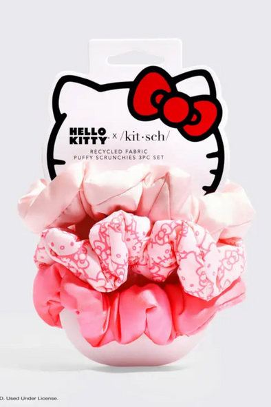 Hello Kitty Scrunchies 3pc Set