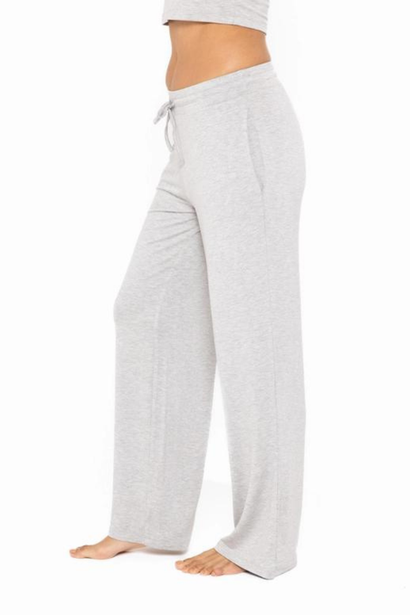 Lounge Terry Pant - Heather Gray