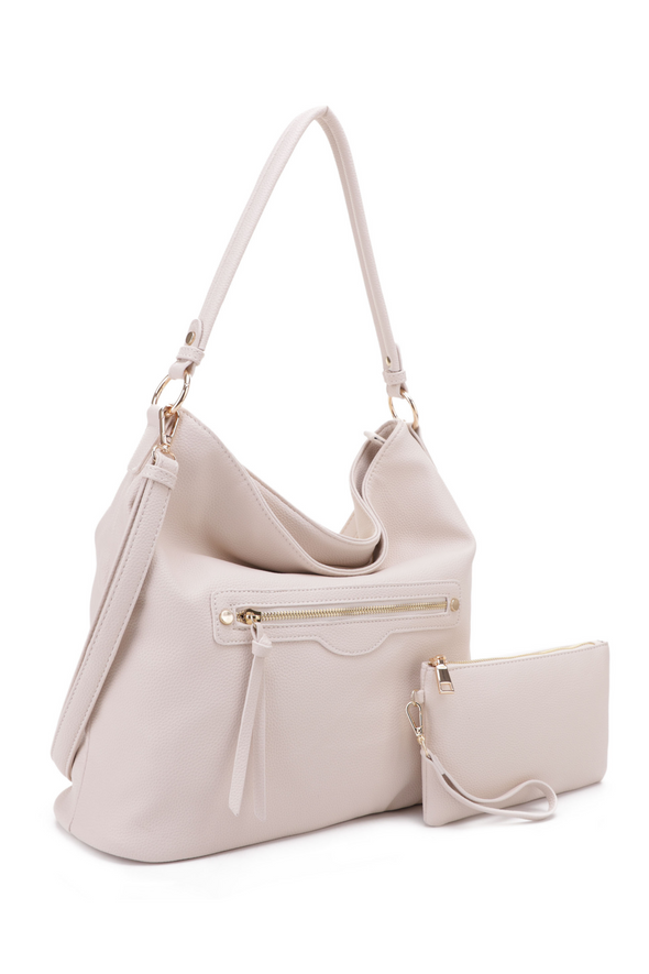 The Chloe 2-in-1 Handbag - Ivory