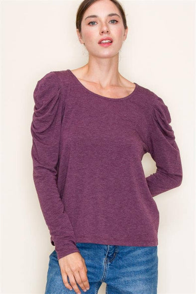 Long Sleeve Shirt - Plum