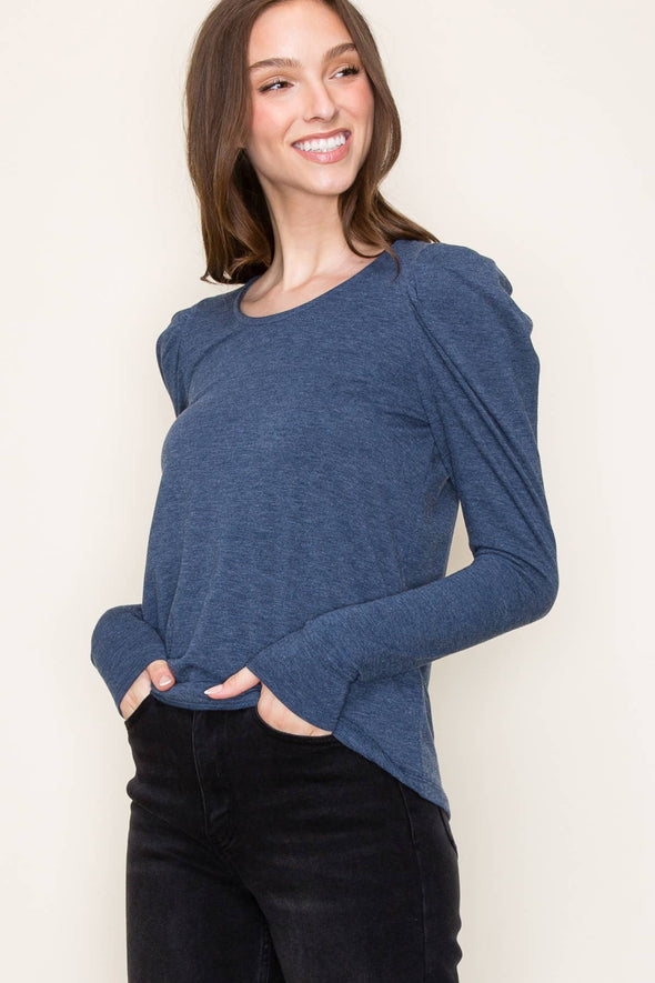 Long Sleeve Shirt - Navy