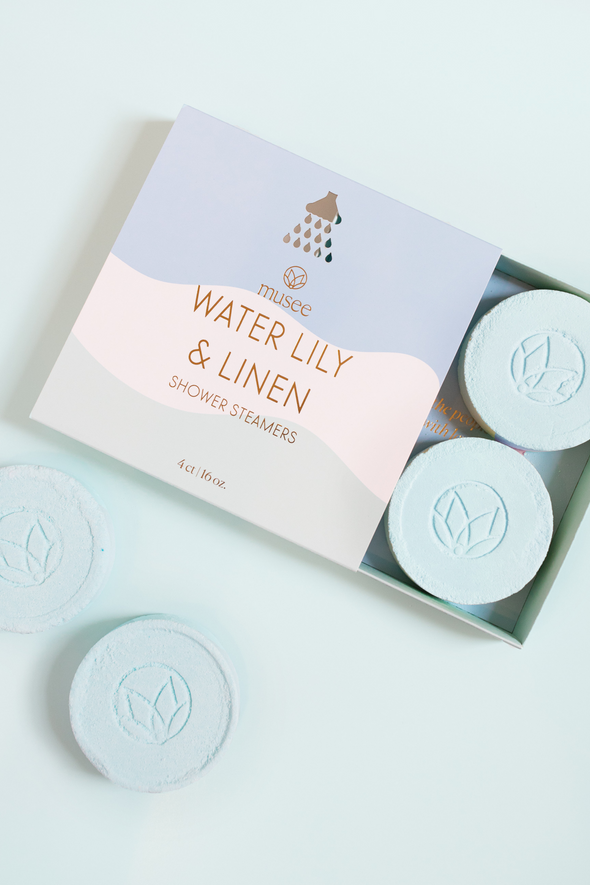 Shower Steamers - Water Lily & Linen