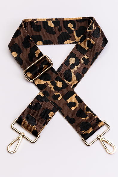 Bag Strap - Leopard Bronze